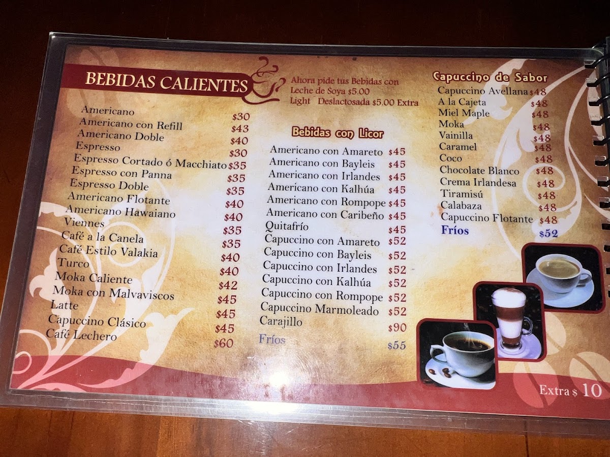 Café Valakia Menu - Image 1
